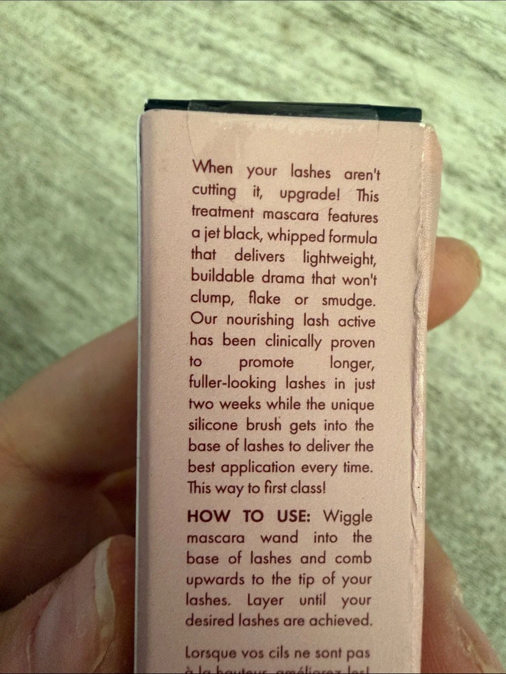 Wander Beauty Upgraded Lashes Treatment Mascara — black sealed
